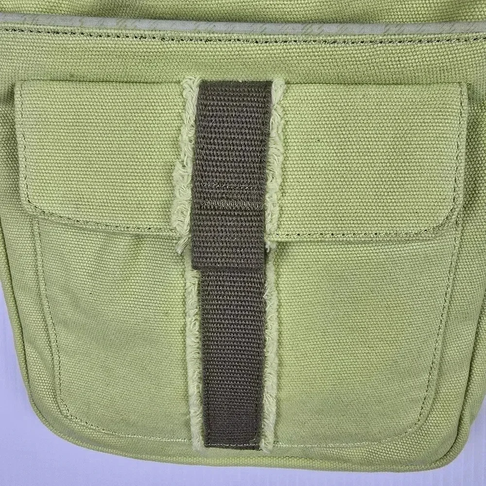 Columbia Omni Shield Womens Crossbody Purse Bag Canvas Green Yellow